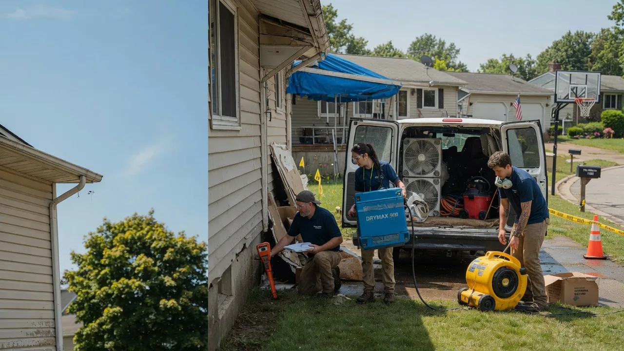 Ceiling Leak Cleanup in La Fayette, IL near me